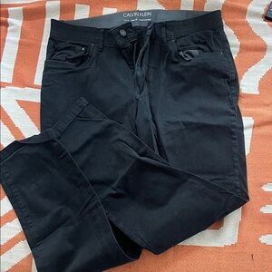 Calvin Klein Dark Charcoal Pants